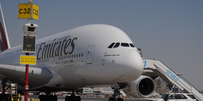 Glimpse of Dubai International Airport (DXB) to reach this aquarium by air.