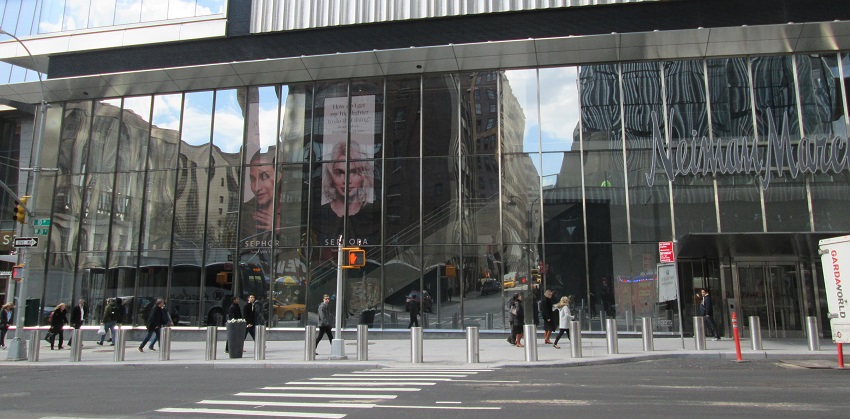 An upscale shopping space of Hudson Yards, part of the best shopping malls in NYC.