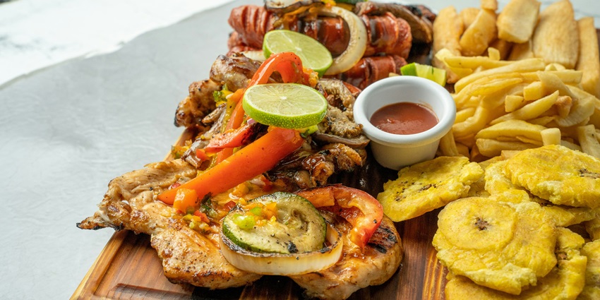 Indulge in the local flavours of Mauritius cuisine at the eateries in local market.