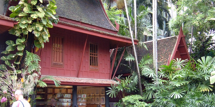 A glimpse of the iconic Jim Thompson House Museum, a top attraction in Thailand.