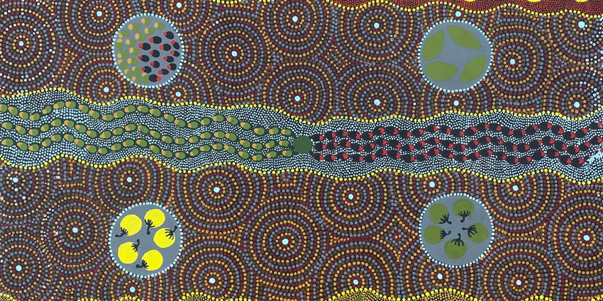 Learn Aboriginal dot painting techniques from Indigenous artists in a hands-on session.