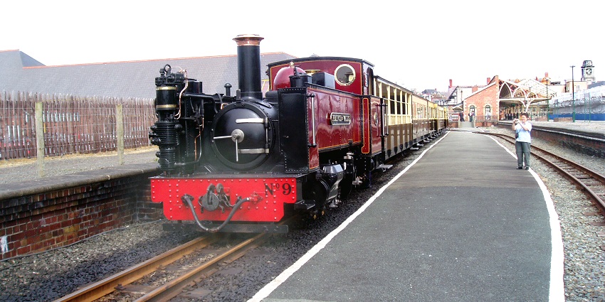 An image of the Vale of Rheidol Railway, among the ideal things to see in Aberystwyth.