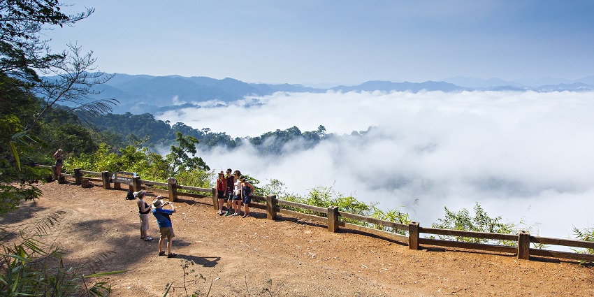 Enjoy breathtaking views at Kaeng Krachan National Park, one of the tourist attractions.