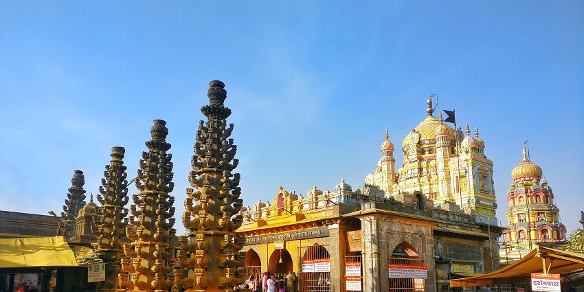 Image of The temple is dedicated to Khandoba in the Jejuri town near Pune city of Maharashtra