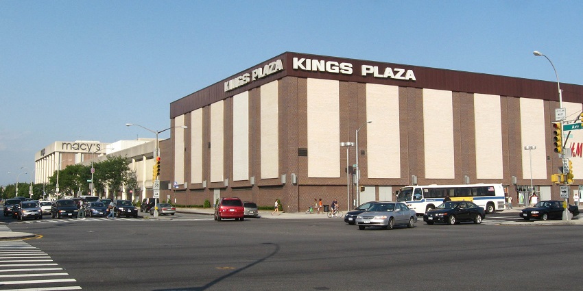 A commercial exterior of Kings Plaza, a well-visited spot among the best shopping places in NYC