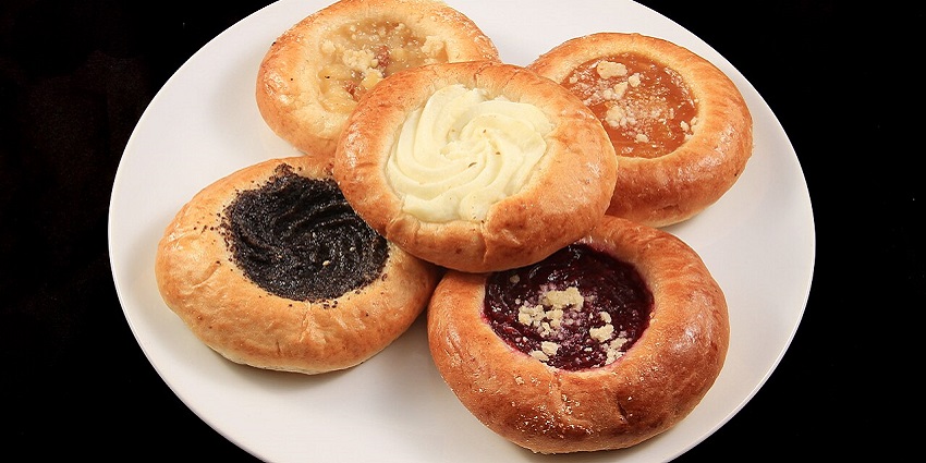 An image showing a view of Koláče, the best food in Czech Republic.