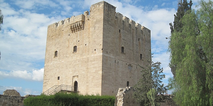 Kolossi Castle is a well-preserved example of a Cyprus Limassol tourist place.