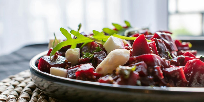 An image of a delicious salad at one of the top restaurants in France