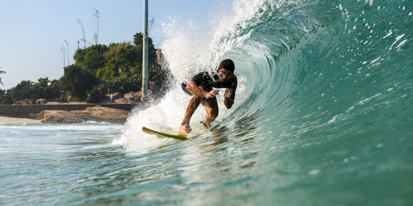 Talented surfers compete on Nicaragua’s Pacific coast, showcasing skill on world-class waves.