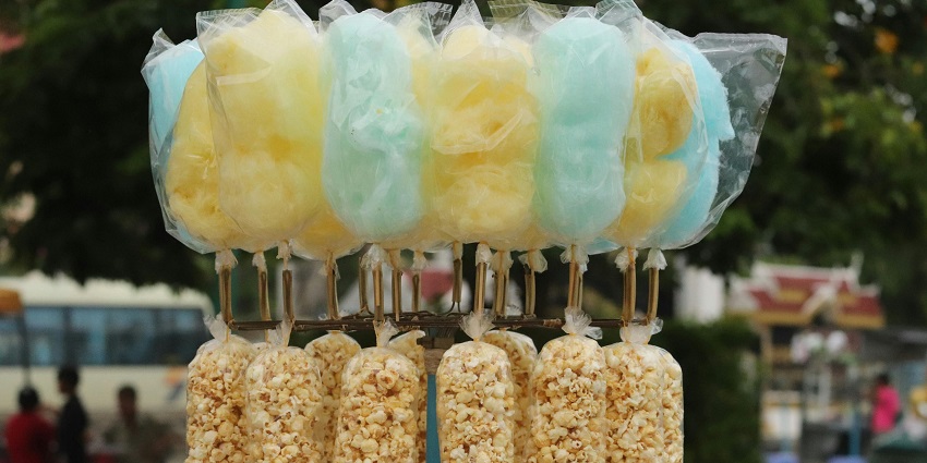 Colourful local snacks neatly packed in Hong Kong are the best things to buy in Hong Kong.