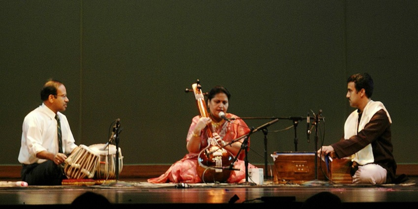 Classical music program by female singer