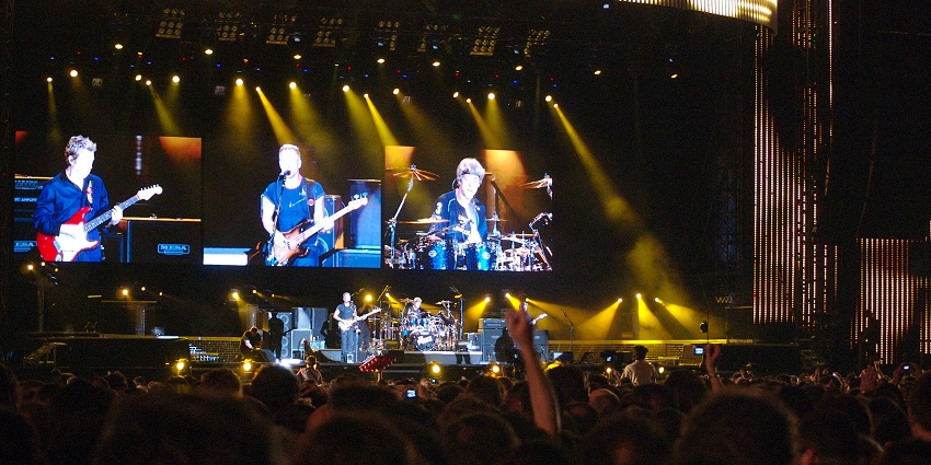 Lollapalooza is one of the most famous high-energy music festivals in Argentina,