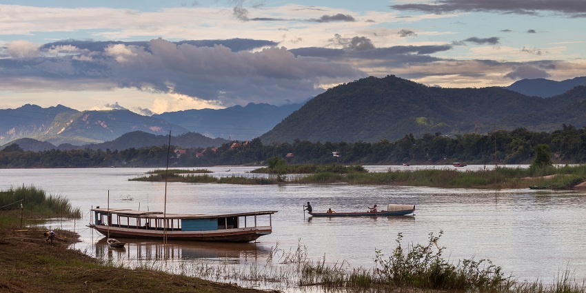 Luang Prabang’s waterfalls and temples are serene places to visit near Malaysia.