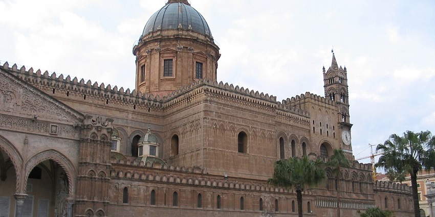 Admire centuries of architecture at Palermo Cathedral, blending Norman, Moorish, and Baroque styles.