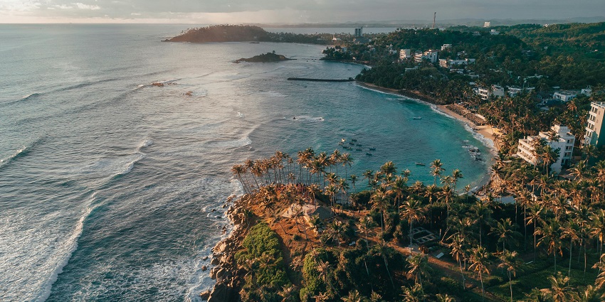 Located just 1.5 km from Coconut Tree Hill, Mirissa Beach is a tropical paradise.