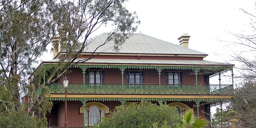 A historic Victorian mansion known as the most haunted places in Australia, featuring antique furnishings and eerie ghost stories.