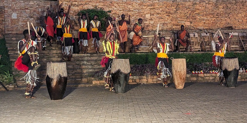 A vibrant venue for music, dance, and performances celebrating Uganda’s diverse ethnic cultures.