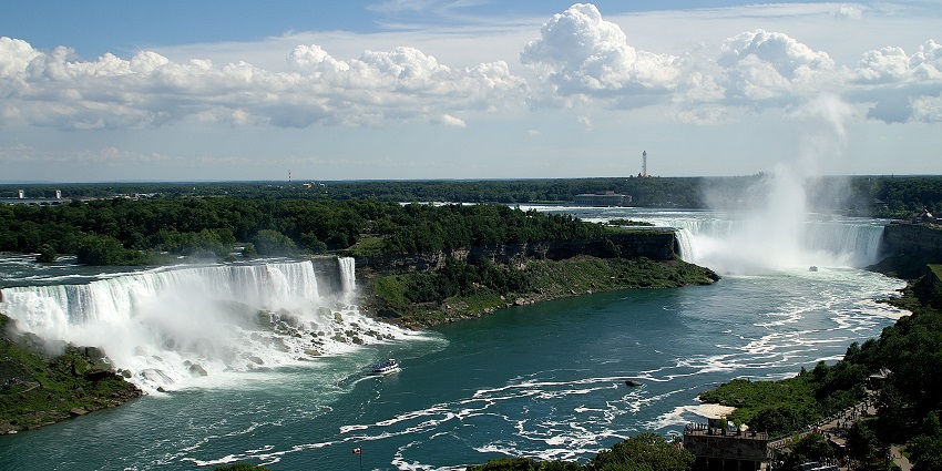 Witness the awe-inspiring power of cascading water, among the places to visit near Toronto.