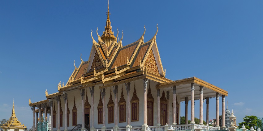 Phnom Penh near Vietnam captivates with royal palaces and vibrant riverfront culture