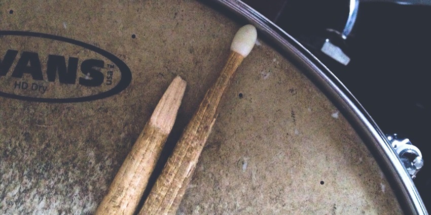 The Ravanne, a traditional percussion instrument from Mauritius, typically used in sega music.