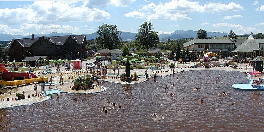 Relax in Bešeňová Thermal Park as the top 10 things to do in Slovakia.