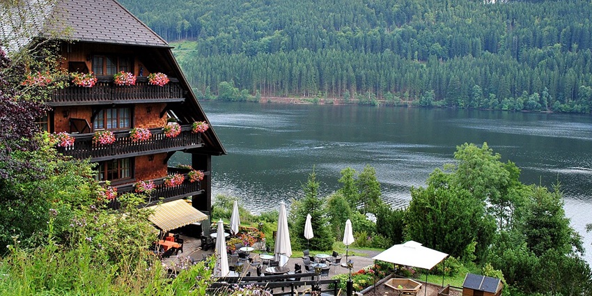 Unwind by the crystal-clear waters of Lake Titisee, ideal for boating or lakeside picnicking.