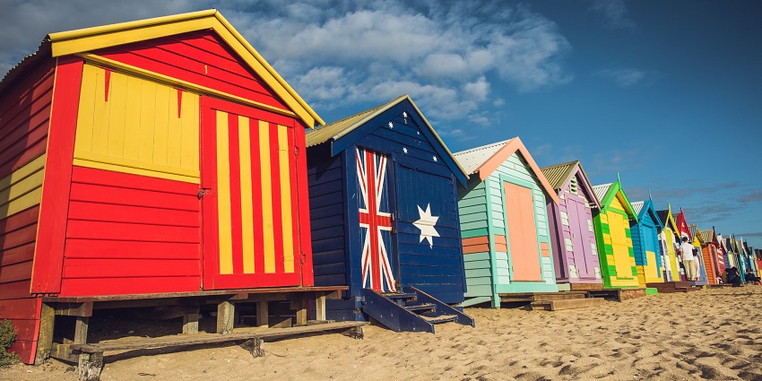 Chill on Brighton’s famous pebble beach, lined with colourful deckchairs and close to bars.
