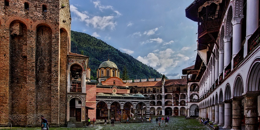 Bulgaria’s largest and most famous monastery, surrounded by forested mountains and frescoes, is among the famous haunted places in Bulgaria.