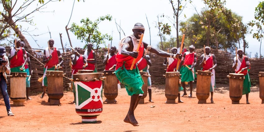A fiery celebration of the Yoruba thunder god, filled with drumming, dance, and rituals.