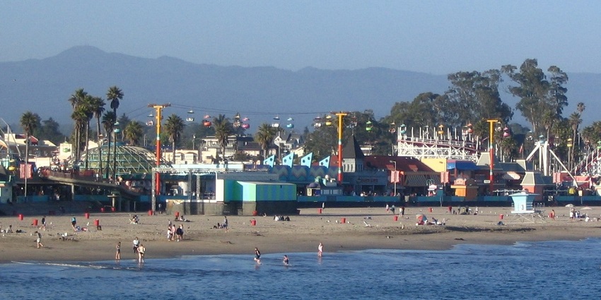 A laid-back beach town with a classic boardwalk, surf culture, and redwood hiking trails.