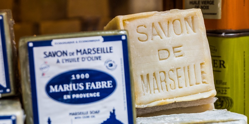 Traditional French soap made with olive oil is among the best things to buy in France.