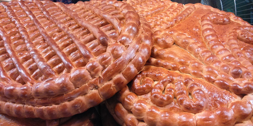 Special bread for Shab-e-Barat, Khilgaon, Dhaka, during a festival in Bangladesh.