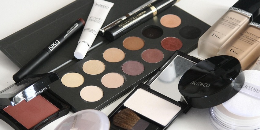 An image of cosmetics products, which are among the best things to buy in London.