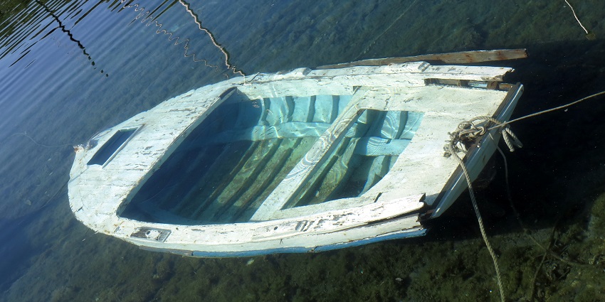 Snorkel a sunken ship in Nečujam,thrilling underwater fun in things to do in Solta Croatia.