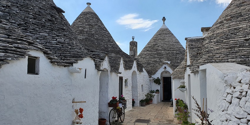 Explore Trulli homes in Alberobello, one of the top things to do in Puglia region
