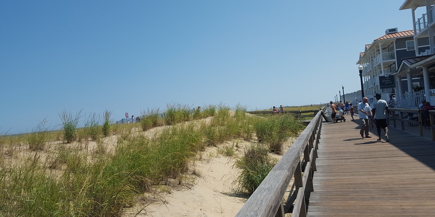 Stroll the Bethany Beach, a classic favorite among things to do in Bethany Beach Delaware.