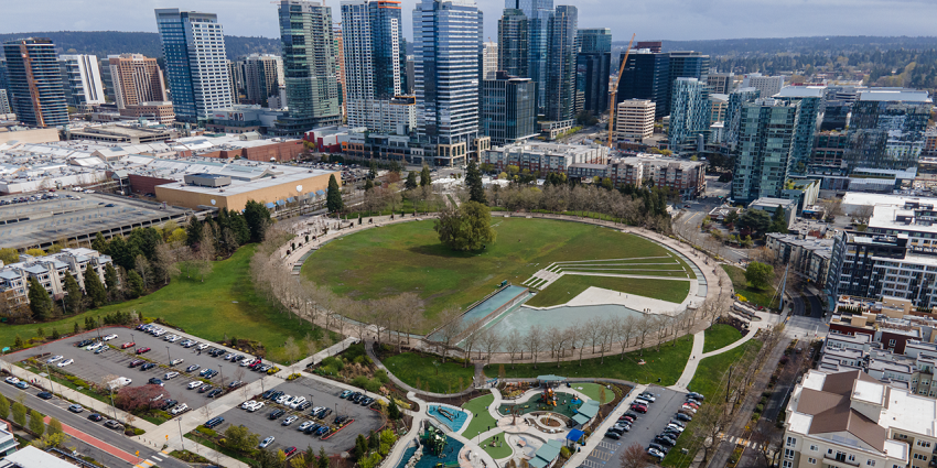 An afternoon at Bellevue Downtown Park, one of the Famous things to do in Bellevue WA.