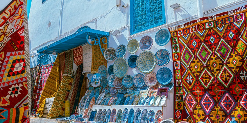 Image of Bamako’s Grand Market, one of the top things to do in Bamako.
