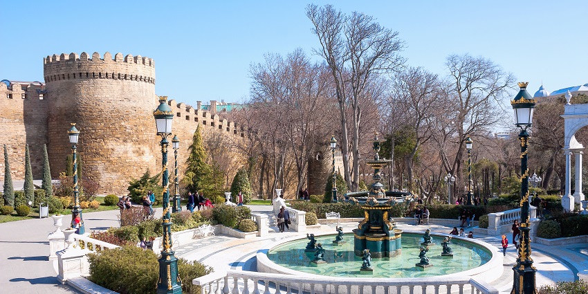 Image of Old city, Baku, visiting here is one of the best things to do in Baku in January.