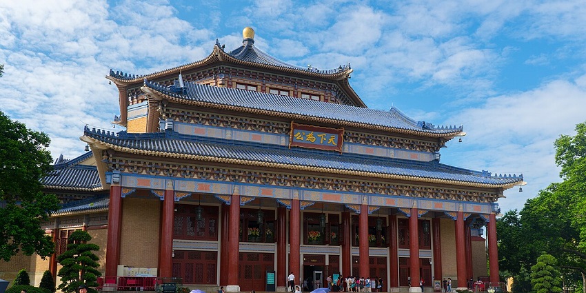 Sun Yat-sen Memorial Hall honours a revolutionary icon and is rich in cultural history