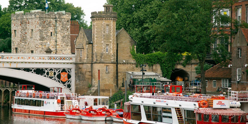 Taking a tour boat on the River Ouse is one of the best things to do in York.