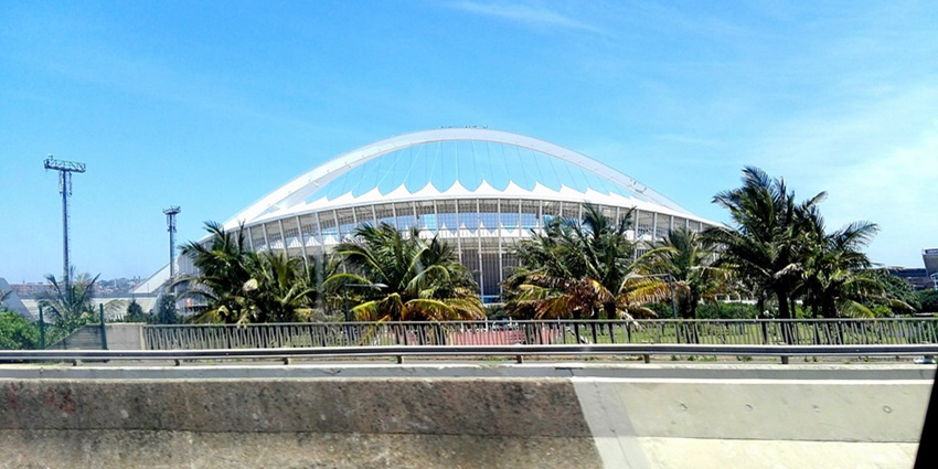 Things to do in Durban include riding on the Moses Mabhida Stadium SkyCar, offering views.