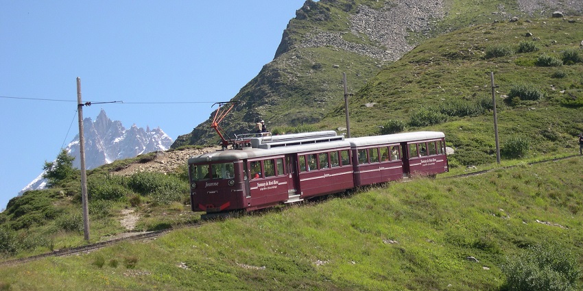 Things to do in Chamonix include riding France’s highest railway up toward Mont Blanc.
