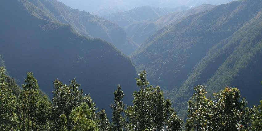 Scenic view of Tansen, one of the most amazing hill stations in Nepal.