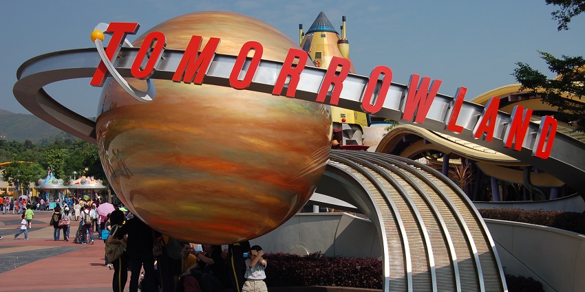 A view of the welcome signage board of Tomorrowland, one of the best festivals in Belgium.