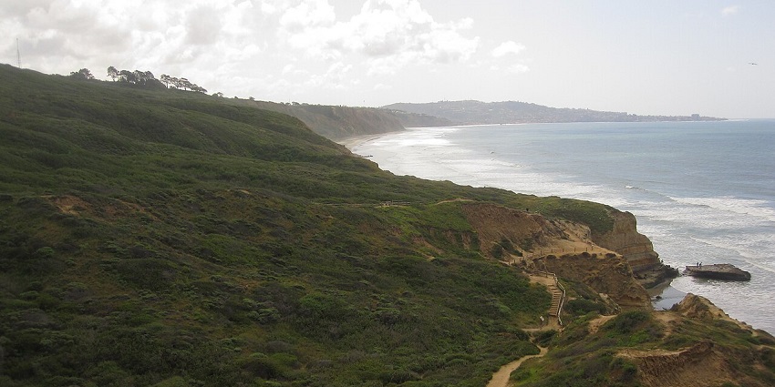 A coastal nature reserve featuring rugged cliffs, scenic trails, and rare pine trees, among the best places to visit near Los Angeles.