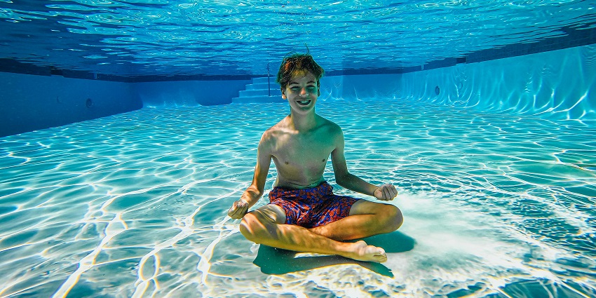 Experience yoga surrounded by sea life, among the best things to do in Atlantis Dubai.