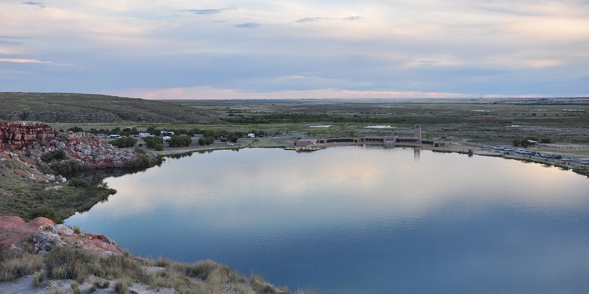 Bottomless Lakes State Park is perfect for unwinding and enjoying nature’s beauty in Roswell.