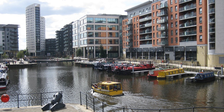 Relax by the canal, visit art venues, and enjoy waterfront dining in the modern Leeds Dock area.