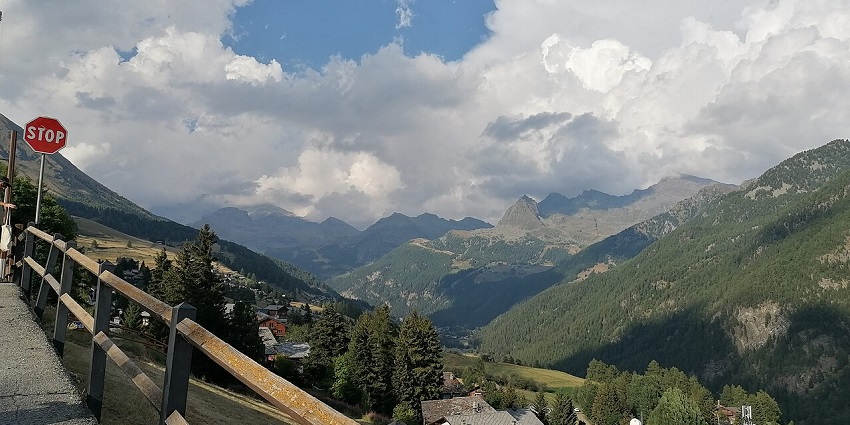 An image of Snow-covered slopes in Val d’Ayas, the best place to visit this valley in Italy.